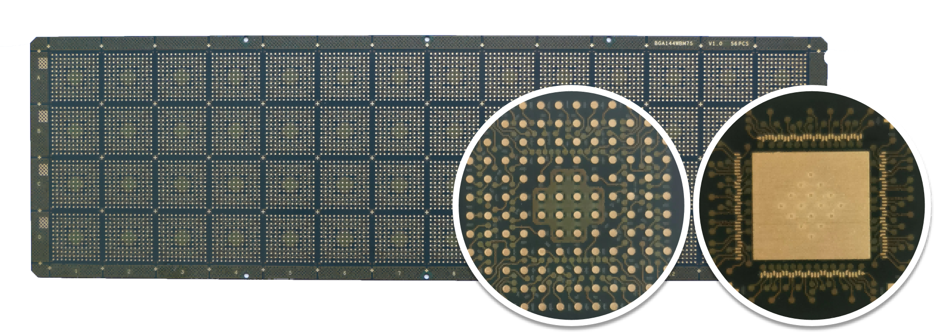 IC Substrate Manufacturer-Bond BGA Package Substrate